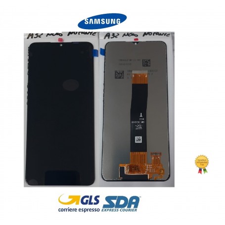 DISPLAY TOUCH + LCD PARI ORIGINALE SERVICE SAMSUNG GALAXY A32 SM-A326 A326B 5G SENZA FRAME