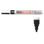 FAREN PAINT MARKER PENNARELLO INDELEBILE A VERNICE COLORE NERO PUNTA MEDIA