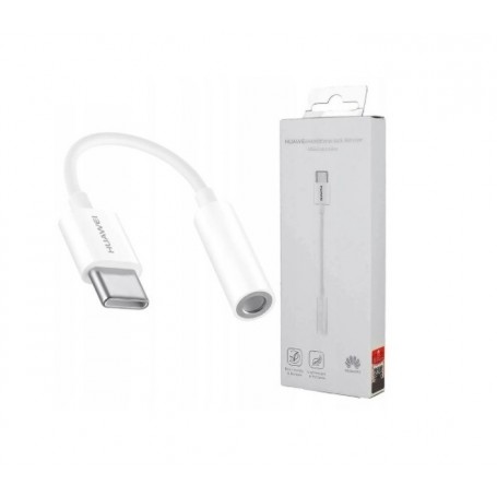 HUAWEI ADATTATORE USB TYPE-C SU CONNETTORE JACK DA 3,5 MM (CM20) BIANCO