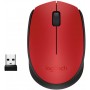 LOGITECH M171 MOUSE WIRELESS 2.4GHz ROSSO/NERO 1000 DPI CON RICEVITORE USB 910-004641