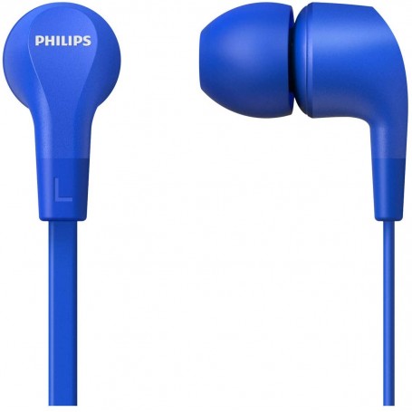 PHILIPS CUFFIE AURICOLARI CABLATE IN EAR E1105BK/00 COLORE BLUE JACK 3,5MM