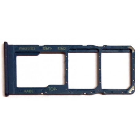 SLOT CARRELLO SCHEDA NANO SIM + MICRO SD PER SAMSUNG GALAXY A12 SM-A125 BLU