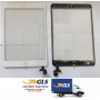 TOUCH SCREEN PER APPLE IPAD MINI 3 BIANCO WIFI 3G A1599/A1600 IC INCLUSO + BIADESIVO