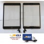 TOUCH SCREEN PER APPLE IPAD MINI 3 NERO WIFI 3G A1599/A1600 IC INCLUSO E BIADESIVO