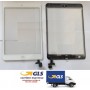 TOUCH SCREEN PER APPLE IPAD MINI BIANCO WIFI 3G A1454 A1455 A1489 VETRO+TASTO E BIADESIVO