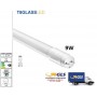 TUBO VETRO T8 LED 9W 4000K 220/240V DIMENS.CM. 60 LUCE NATURALE BIANCO