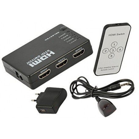 XTREME BOX SELETTORE MULTIPORTE 5 PORTE HDMI