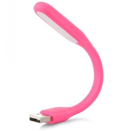 XTREME MINI LAMPADA LED FLESSIBILE PER NOTEBOOK COLORE PINK/ROSA