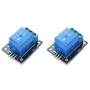 2PZ SCHEDA 1 RELE' 5VDC MODULO RELAY PER ARDUINO/PIC