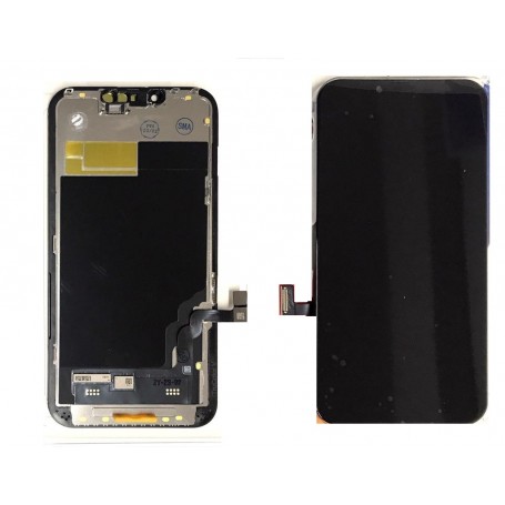 DISPLAY LCD INCELL HIGH-END PER APPLE IPHONE 13 NERO 6.1" SERIE CORE  FRAME + ALLOGGI