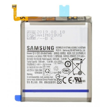 BATTERIA ORIGINALE SAMSUNG NOTE 10 SERVICE PACK SM-N970 - EB-BN970ABU