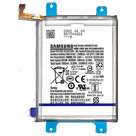 BATTERIA ORIGINALE SAMSUNG SERVICE PACK A32 4G A325, A22 4G A225, A31 A315 EB-BA315ABY