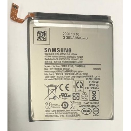 BATTERIA ORIGINALE SERVICE PACK SAMSUNG S10 LITE G770 EB-BA907ABY