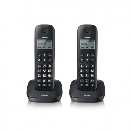 BRONDI CORDLESS GALA TWIN DUOS DIG.DECT GAP NERO