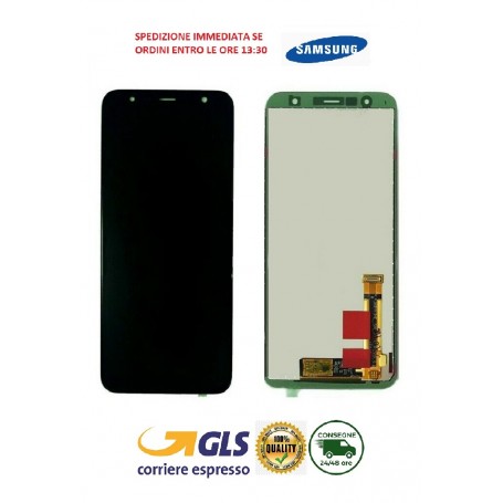 DISPLAY LCD ORIGINALE SERVICE PACK SAMSUNG J610F/J415F 2018 NERO