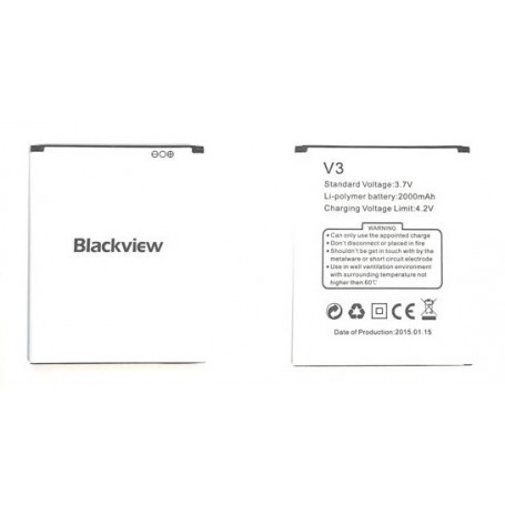 BATTERIA ORIGINALE BLACKVIEW V3 3.7 V 2000 mAh