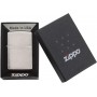 Zippo spazzolato Cromo Regular Accendino