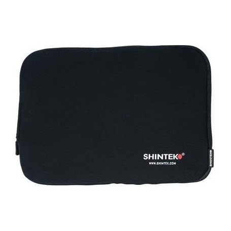 BORSA SHINTEK 13" FOLDER, RUBBER LOGO AND ZIP PULLER, TRANSPARENT SLEEVE