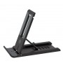 SWCOLORDESK - SUPPORTO DA SCRIVANIA PER TABLET E SMARTPHONE COLORE NERO