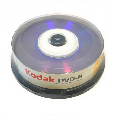 KODAK MINI DVD-R 4X 2,8GB 60MIN SPINDLE 10PZ