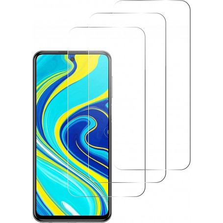 3PZ VETRO TEMPERATO 0.3MM PER XIAOMI REDMI 9 PRO/ NOTE 9S