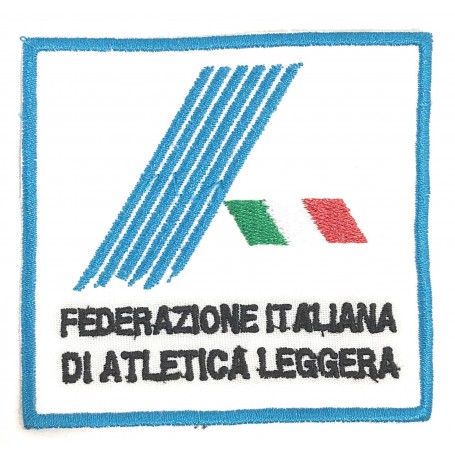 PATCH TOPPA FEDERAZIONE ITALIANA DI ATLETICA LEGGERA