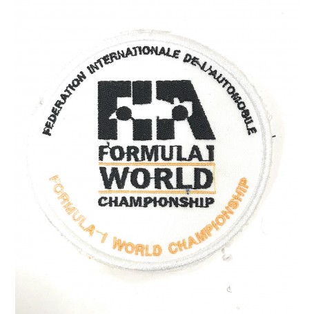 PATCH TOPPA FIA FORMULA WORLD CHAMPIONSHIP