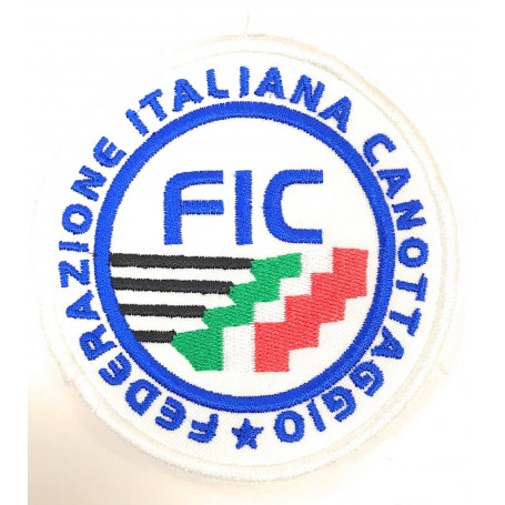 PATCH TOPPA FIC FEDERAZIONE ITALIANA CANOTTAGGIO