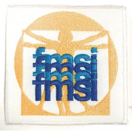 PATCH TOPPA FMSI - FEDERAZIONE MEDICO SPORTIVA ITALIANA - ORANGE