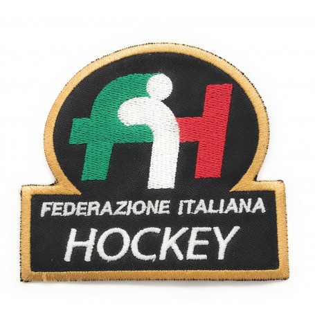 PATCH TOPPA FIH FEDERAZIONE ITALIANA HOCKEY