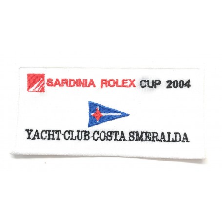 PATCH TOPPA SARDINIA ROLEX CUP 2004 - YACHT CLUB COSTA SMERALDA