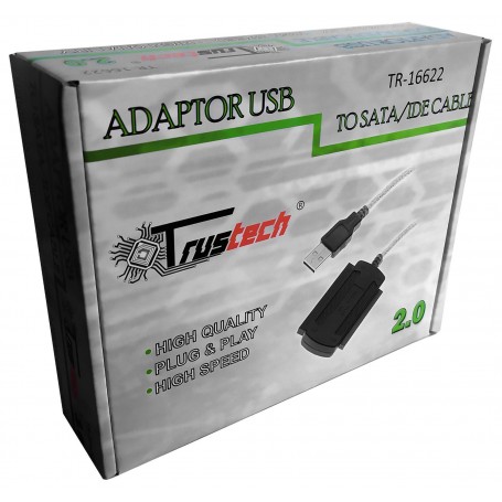 TRUSTECH ADATTATORE USB - SATA / IDE TR-16622