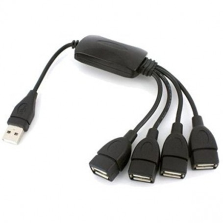 TRUSTECH CAVO HUB USB 2.0 DA 1 A 4 PORTE M/F