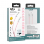 CAVO TYPE C/TYPE C IN NYLON PINK 60W 1M SERIE COLOR - COLC01TT1PK