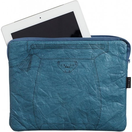 BORSA COMPATIBILE CON IPAD-SAMSUNG GALAXY 10.1/8.9 BLU'