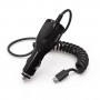 ALIMENTATORE DA AUTO CON CAVO  MICRO USB 1A NERO (CAR CHARGER)