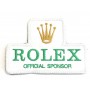 PATCH TOPPA CON VELCRO ROLEX OFFICIAL SPONSOR