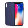 CELLY GHOST SKIN CUSTODIA PER IPHONE X COLORE BLU