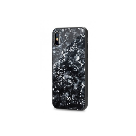 CELLY PEARL CUSTODIA PER IPHONE XS/X COLORE NERO