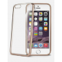 CELLY LASER COVER PER IPHONE 6/6S TRASPARENTE GOLD