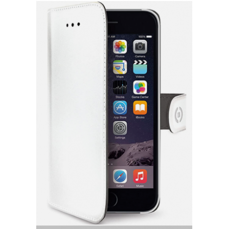 CELLY WALLY COVER PER IPHONE 6 COLORE BIANCO