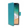 CELLY WALLY CUSTODIA A LIBRO PER IPHONE 8 COLORE BLU