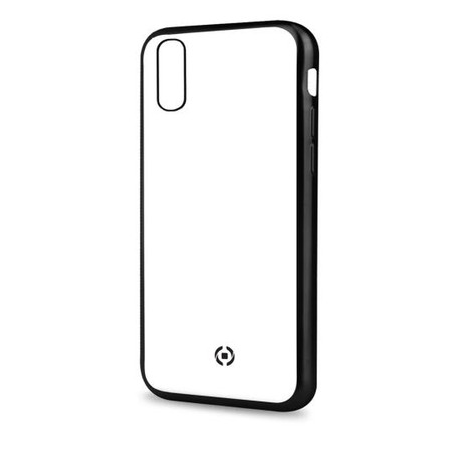 CELLY LASER MATT CUSTODIA PER IPHONE XS MAX  COLORE TRASPARENTE,NERO