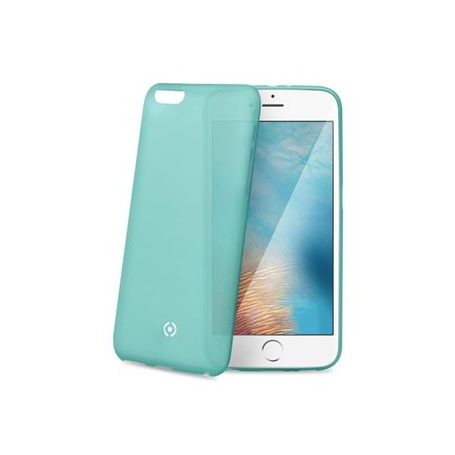 CELLY FROST CUSTODIA PER IPHONE 7 COLORE TRASPARENTE TURCHESE