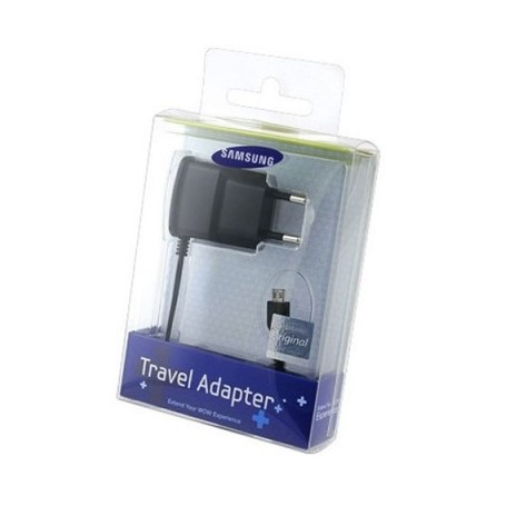 SAMSUNG TRAVEL CHARGER CON CAVO MICRO USB BLACK