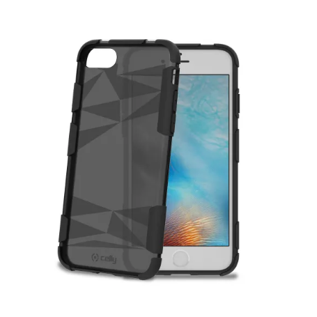 CELLY PRYSMA COVER PER IPHONE 8/7/6/6S COLORE NERO