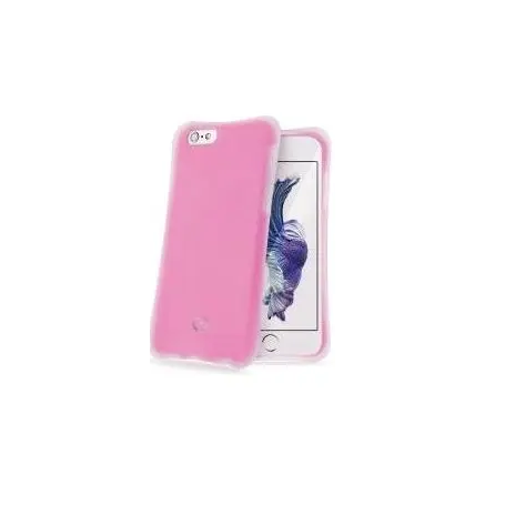 CELLY ICE CUBE CUSTODIA PER IPHONE 6S PLUS/6 PLUS COLORE ROSA