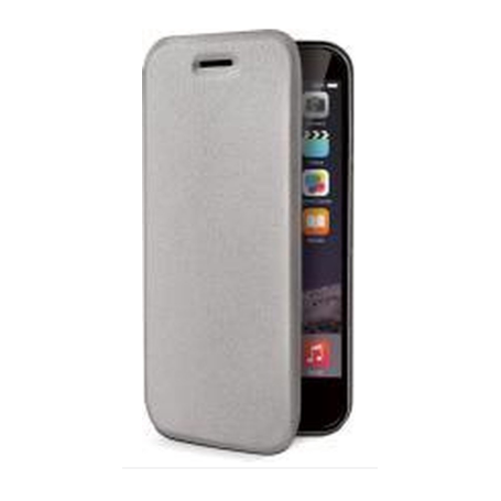 CELLY FOLIO COVER A LIBRO  PER IPHONE 6S/6 COLORE ARGENTO