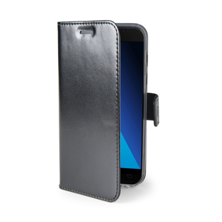 CELLY AIR CUSTODIA A LIBRO PER SAMSUNG GALAXY A5 2017COLORE NERO