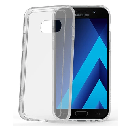 CELLY CRYSTAL DUO COVER PER SAMSUNG GALAXY A3 2017 COLORE TRASPARENTE